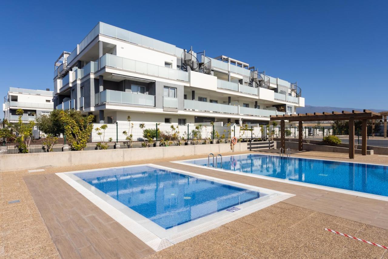 Maday Home , Big Terrace And Swimingpool Granadilla De Abona Ngoại thất bức ảnh